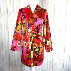 Russell Kemp Petite safari jacket trench 10p